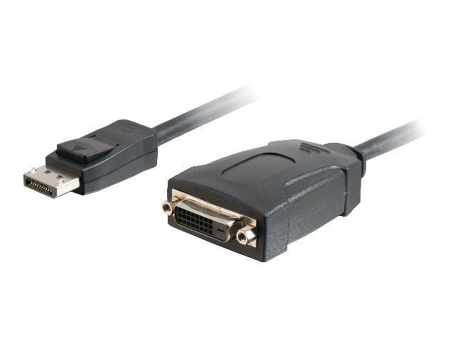 C2G DisplayPort 1.1 to DVI-D Passive Adapter Cable - display adapter - 8 in