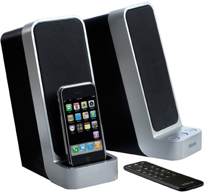 iHome iP71 Computer Speaker System with Computer Sync for iPhone/iPod