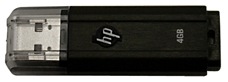 HP USB flash drive - 4 GB - Hi-Speed USB