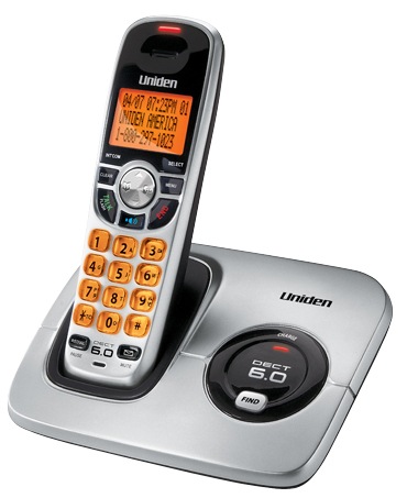 Uniden DECT 6.0 Compact Cordless Phone with Caller ID
