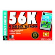Best Data Smart One 56K V.90 PCMCIA Card - fax / modem