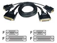 Tripp Lite Gold serial cable kit - 10 ft