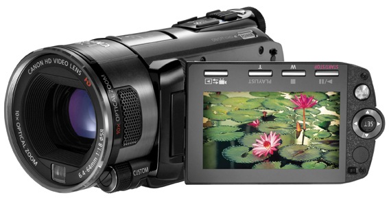 Canon VIXIA HF S100 - camcorder - flash card