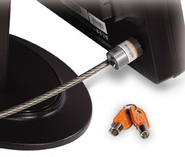 Kensington MicroSaver Lock for Flat Panel Monitors - security cable lock
