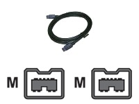 WiebeTech Cable-10 - IEEE 1394 cable - 3.3 ft
