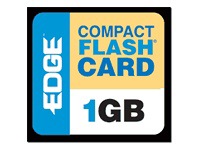 EDGE Digital Media Premium - flash memory card - 1 GB - CompactFlash
