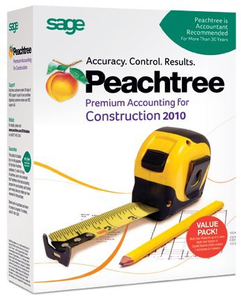 Peachtree Premium Accounting for Construction 2010 - complete package