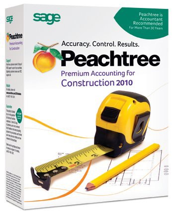 Peachtree Premium Accounting for Construction 2010 - complete package