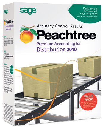 Peachtree Premium Accounting for Distribution 2010 - complete package