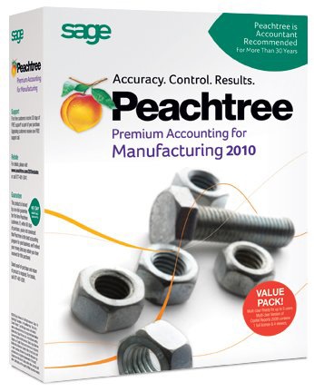 Peachtree Premium Accounting for Manufacturing 2010 - complete package
