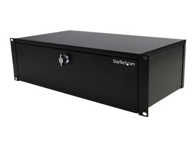 StarTech.com 3U 9in Deep Rack Mount Locking Storage Drawer - rack storage d