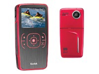 Kodak Zx1 Pocket Video Camera - camcorder - flash card