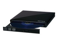 Buffalo MediaStation Ultra-Slim Portable DVD Writer - DVD±RW / DVD-RAM driv