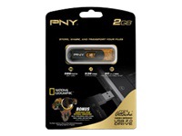 PNY Mini Attaché USB flash drive - 2 GB