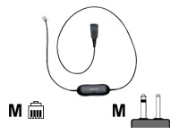 JABRA GN1215 - headset cable - 2.6 ft