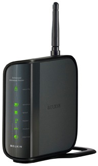 Belkin N150 Enhanced Wireless Router - wireless router - 802.11b/g/n (draft