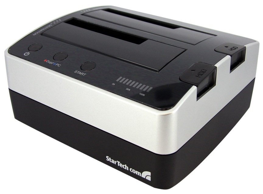 StarTech.com USB to SATA Standalone Hard Drive Duplicator Dock - hard drive