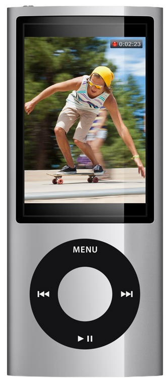 iPod nano 8GB silver with video camera
