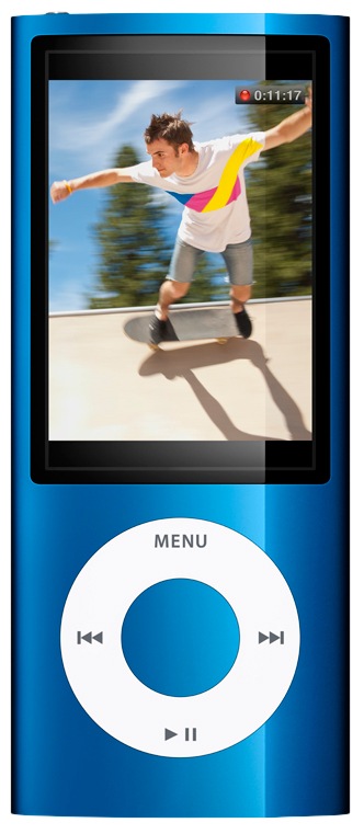 iPod nano 8GB blue with video camera
