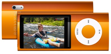 iPod nano 8GB orange with video camera

