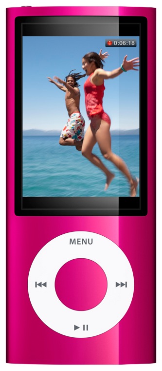 iPod nano 16GB pink with video camera
