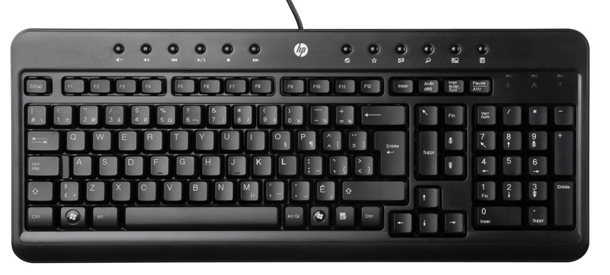 HP USB Multimedia Keyboard