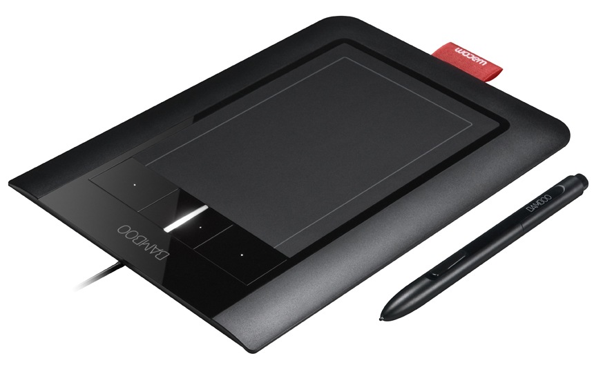 Wacom Bamboo Pen & Touch - digitizer, stylus