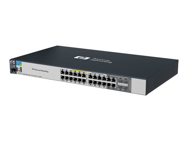 HP E2520-24G-PoE Switch - switch - 24 ports - managed - rack-mountable