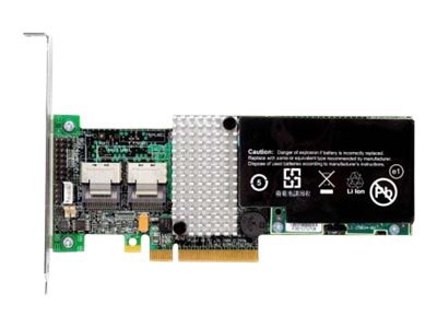 IBM ServeRAID M5015 - storage controller (RAID) - SATA-300 / SAS 2.0 - PCI 