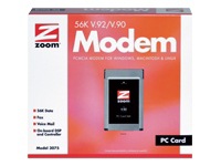 Zoom PC Card 56K 3075 - fax / modem