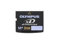Olympus Twin Pack - flash memory card - 2 GB - xD Type M+