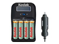 KODAK Ni-MH 1-Hour Battery Charger K6600-C+4 - battery charger - AA - NiMH 