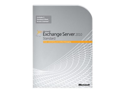Microsoft Exchange Server 2010 Standard Edition - complete packa...