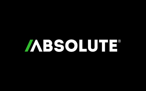 Absolute Logo on black background