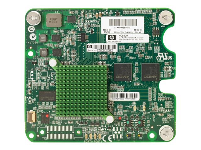 HP NC550m 10GbE 2-port PCIe x8 Flex-10 Ethernet Adapter - network adapter -