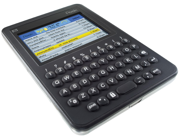 Peek Pronto Mobile Email Device with Lifetime service pre-loaded