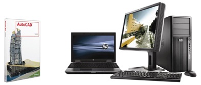 AutoCAD 2010 HP Z200 Bundle