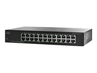 Cisco Small Business 100 Series Unmanaged Switch SF 100-24 - switch - 24 po