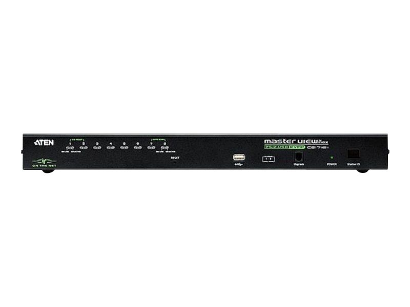 ATEN 8 Port IP KVM Switch with WIN 7, EDID Support