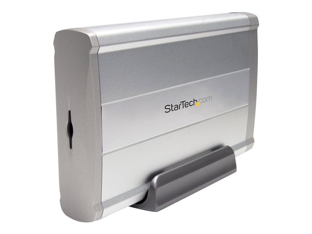StarTech.com 3.5in USB FireWire SATA External Hard Drive Enclosure - storag