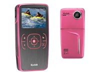 Kodak Zx1 Pocket Video Camera - camcorder - flash card