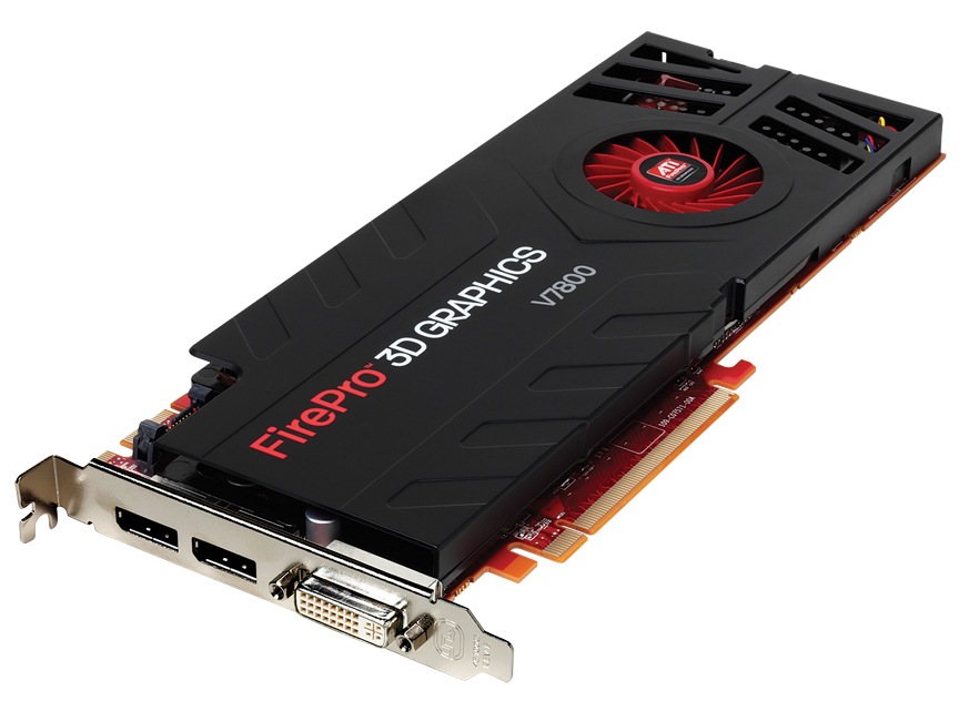 ATI FirePro V7800 - graphics adapter - FirePRO V7800 - 2 GB