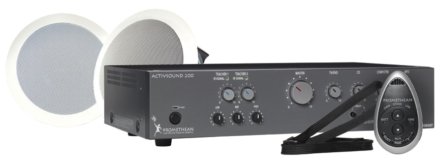 Promethean Activsound 200 System With Ceiling Speaker Bundle