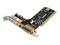 StarTech.com 5 Channel PCI Sound Adapter Card with AC97 3D Audio Effects - 