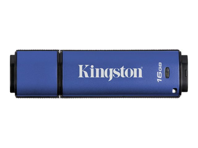 Kingston DataTraveler Vault - Privacy Managed - USB flash drive - 16 GB