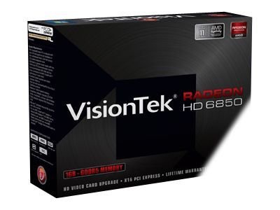 VisionTek Radeon HD 6850 graphics card - Radeon HD 6850 - 1 GB