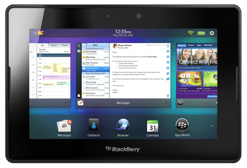 BlackBerry PlayBook - tablet - BlackBerry Tablet OS - 64 GB - 7"