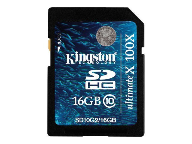 Kingston Ultimate X - flash memory card - 16 GB - SDHC