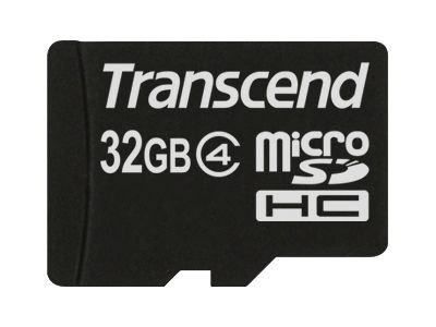 Transcend - flash memory card - 32 GB - microSDHC