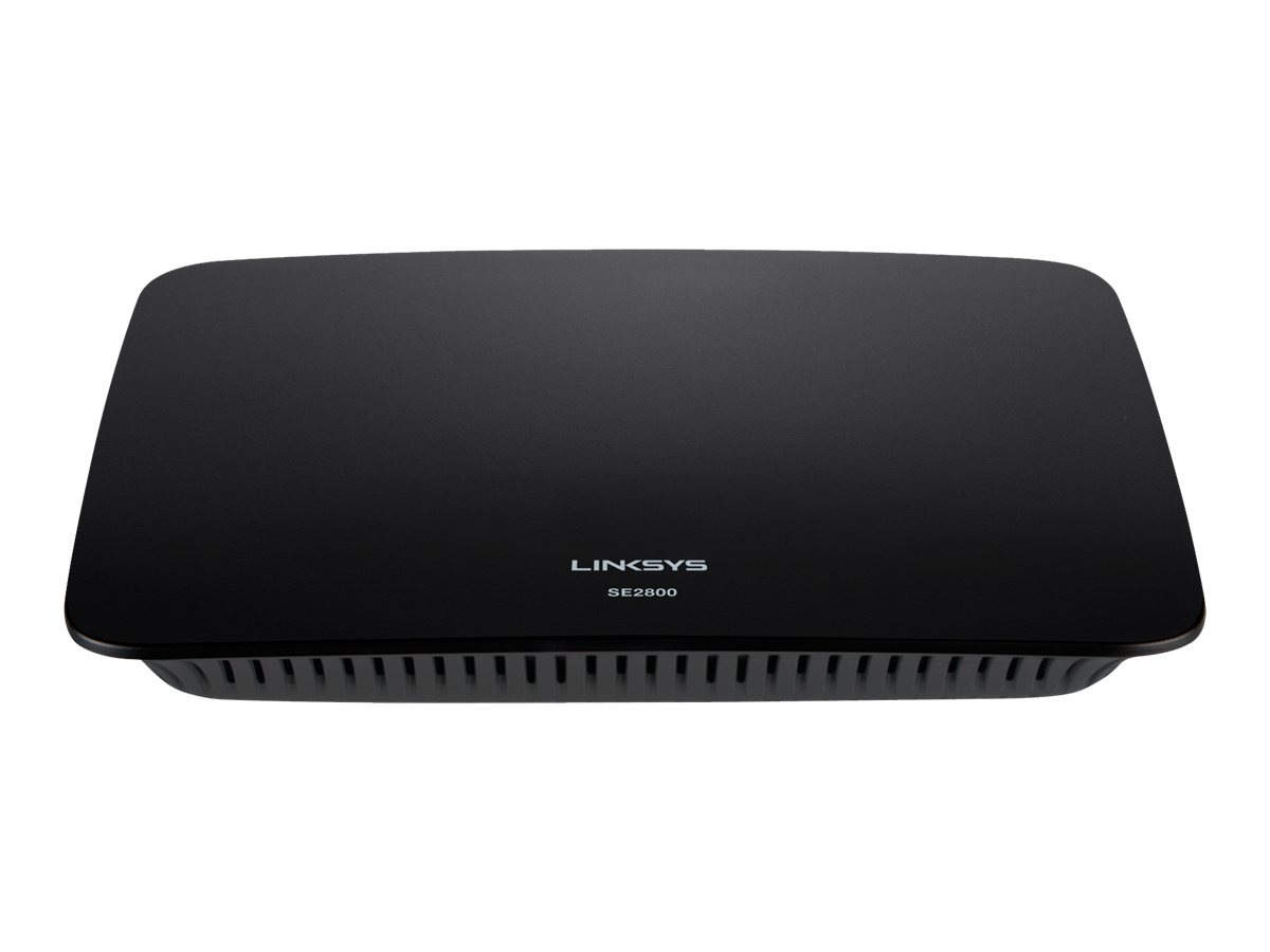 Linksys SE2800 - switch - 8 ports - unmanaged - desktop